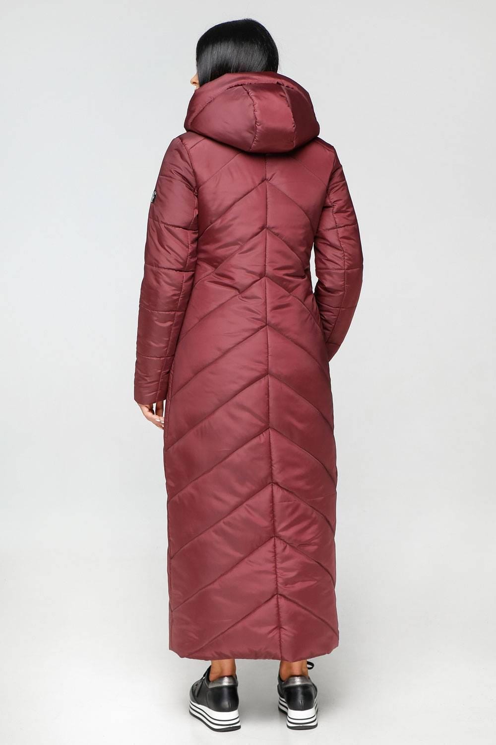Long Puffer Coat Winter Warm Women's Clothing Пуховик ПВ - 1133 Лаке Тон 5 - FAVORITTI