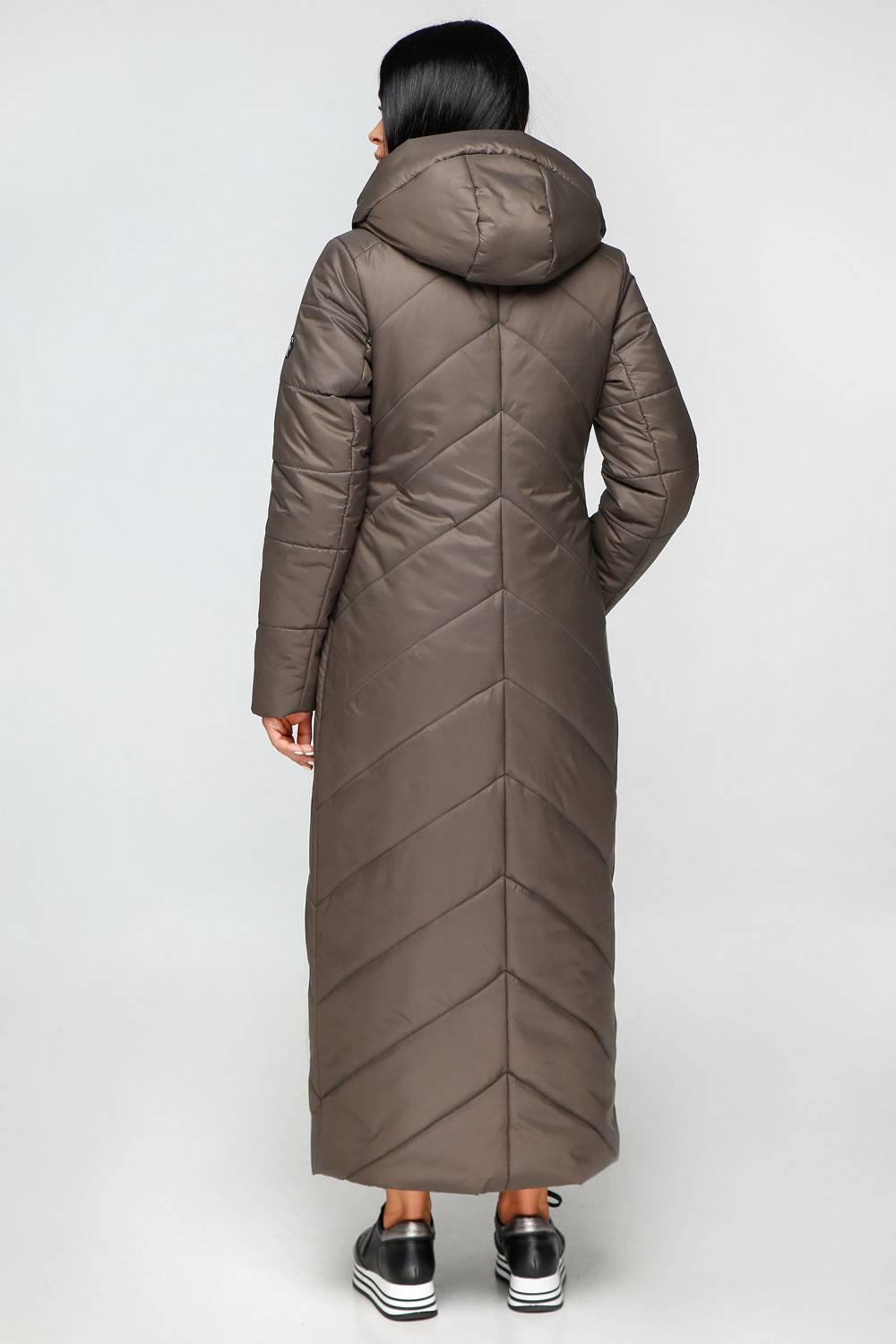 Long Puffer Coat Winter Warm Women's Clothing Пуховик ПВ - 1133 Лаке Тон 8 - FAVORITTI