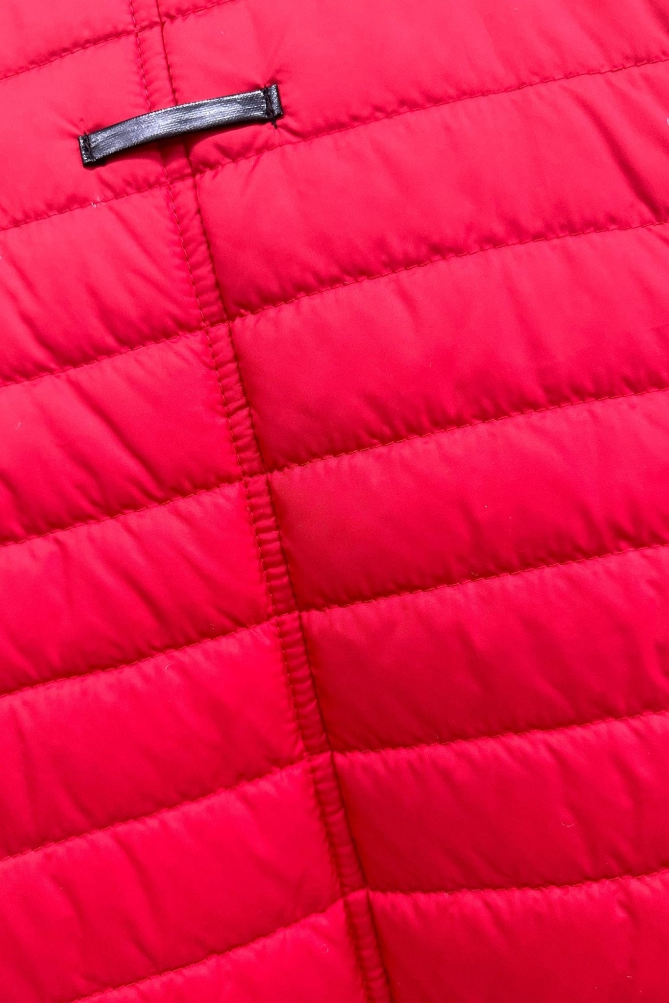 Red Puffer Quilted Coat with Pockets for Women - Long Warm Jacket Пальто В - 1242 Art.6484 Teddy Bouclet Тон 1013 - FAVORITTI