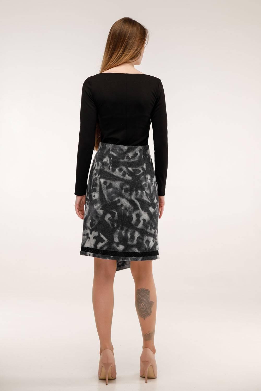 Wool Wrap Skirt for Autumn and Winter Юбка Ю - 1077 Vadus/A Тон 29 - FAVORITTI