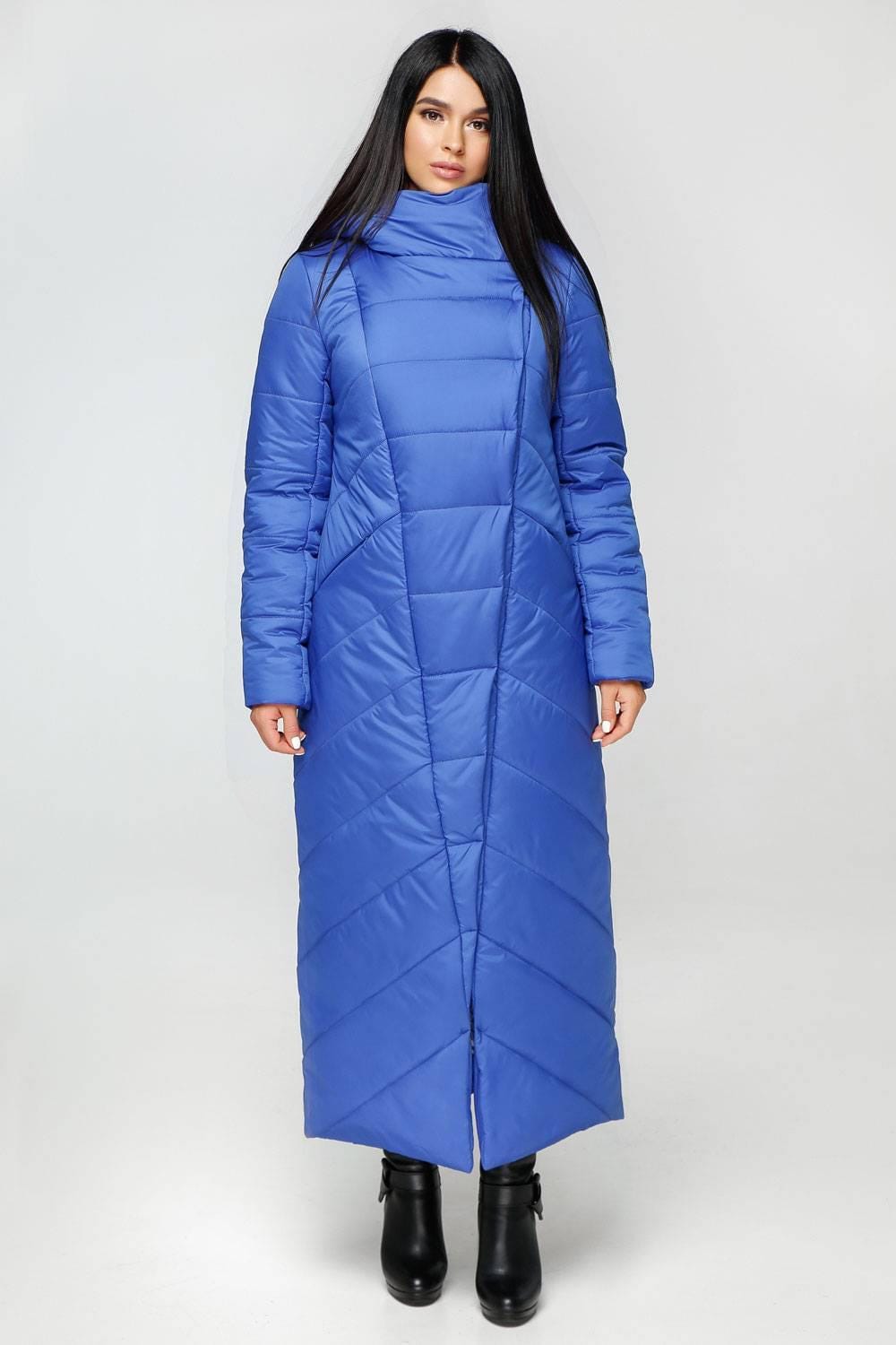 Long Puffer Coat Winter Warm Women's Clothing Пуховик ПВ - 1133 Лаке Тон 13 - FAVORITTI