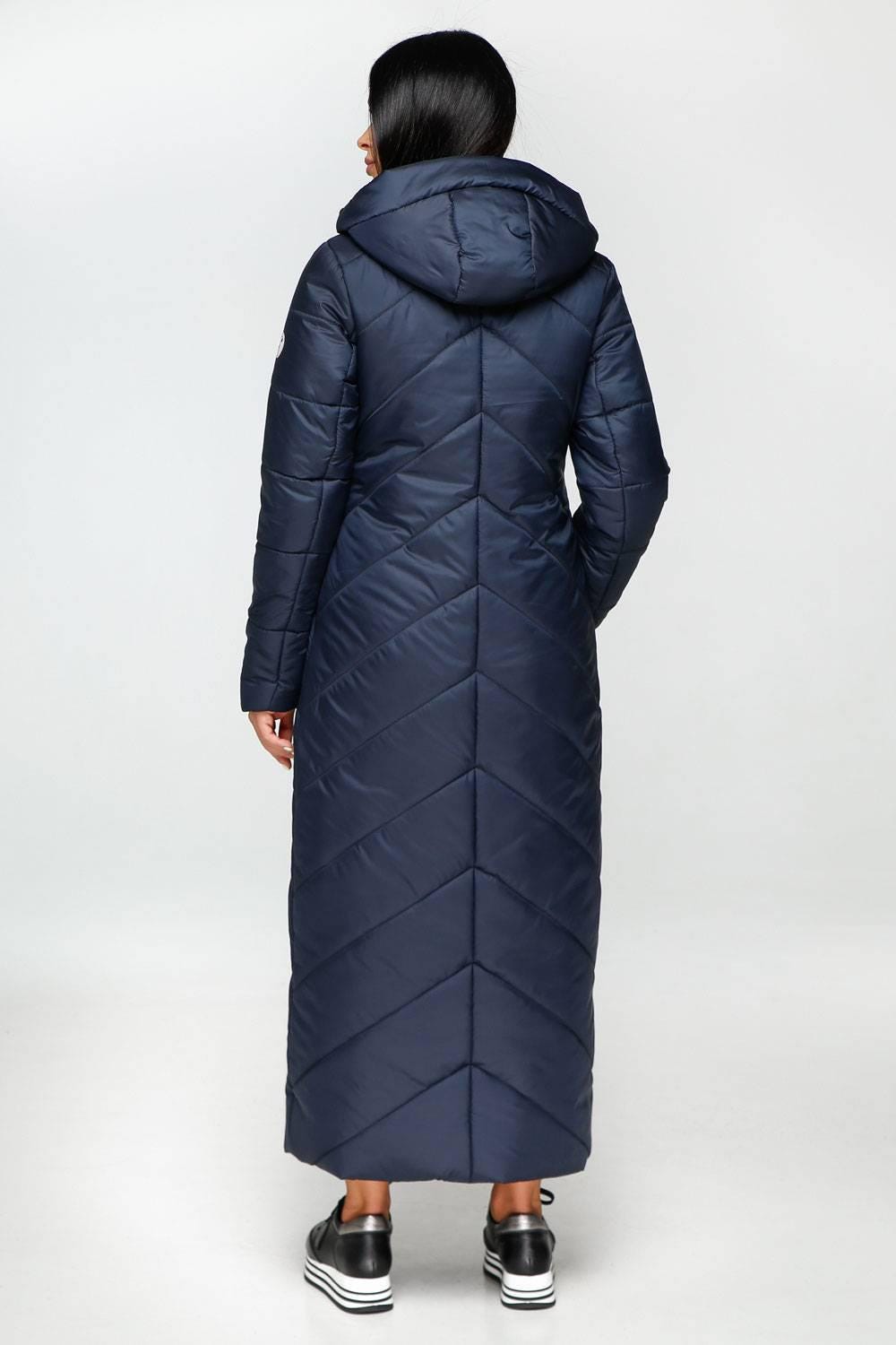 Long Puffer Coat Winter Warm Women's Clothing Пуховик ПВ - 1133 Лаке Тон 18 - FAVORITTI