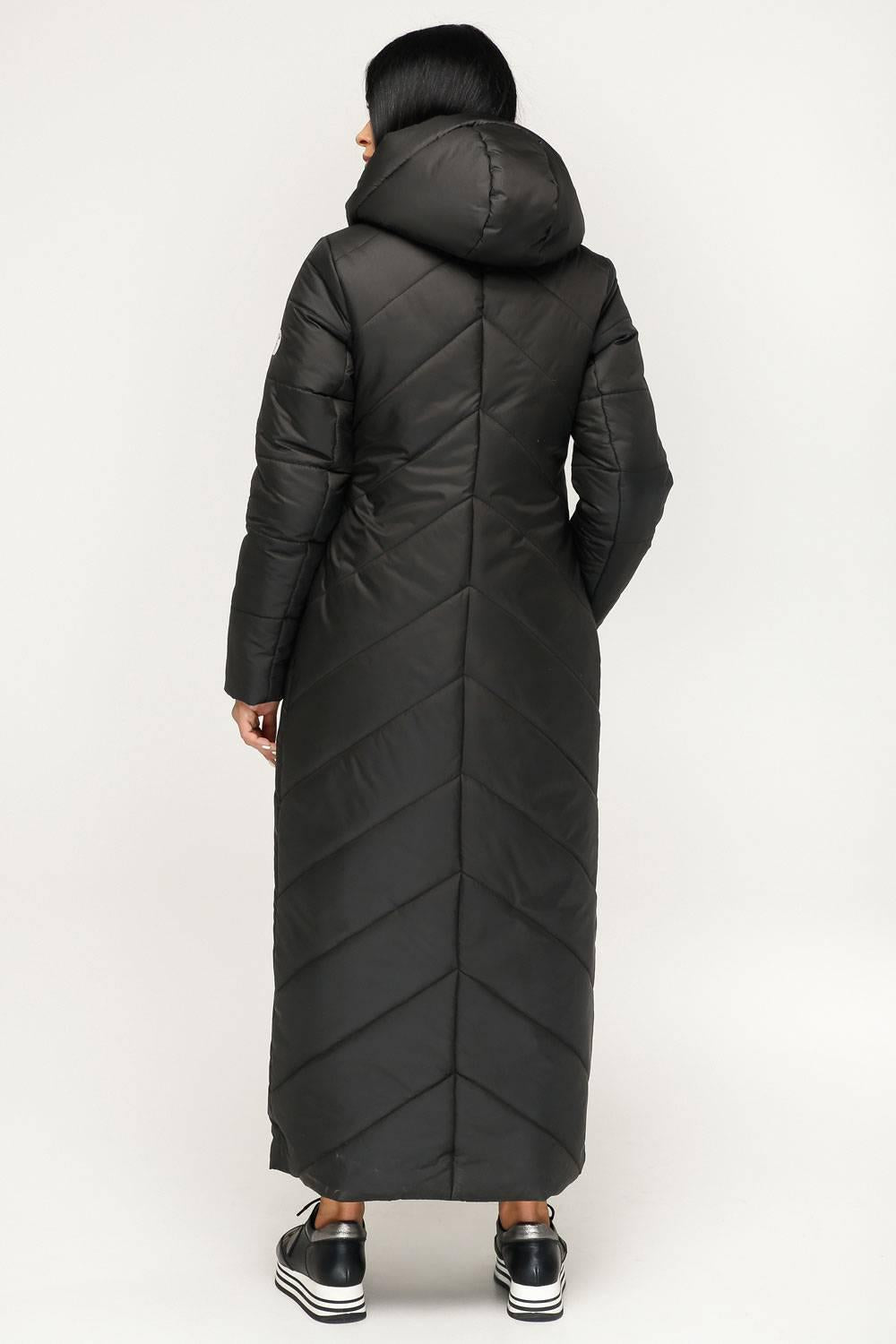 Long Puffer Coat Winter Warm Women's Clothing Пуховик ПВ - 1133 Лаке Тон 21 - FAVORITTI