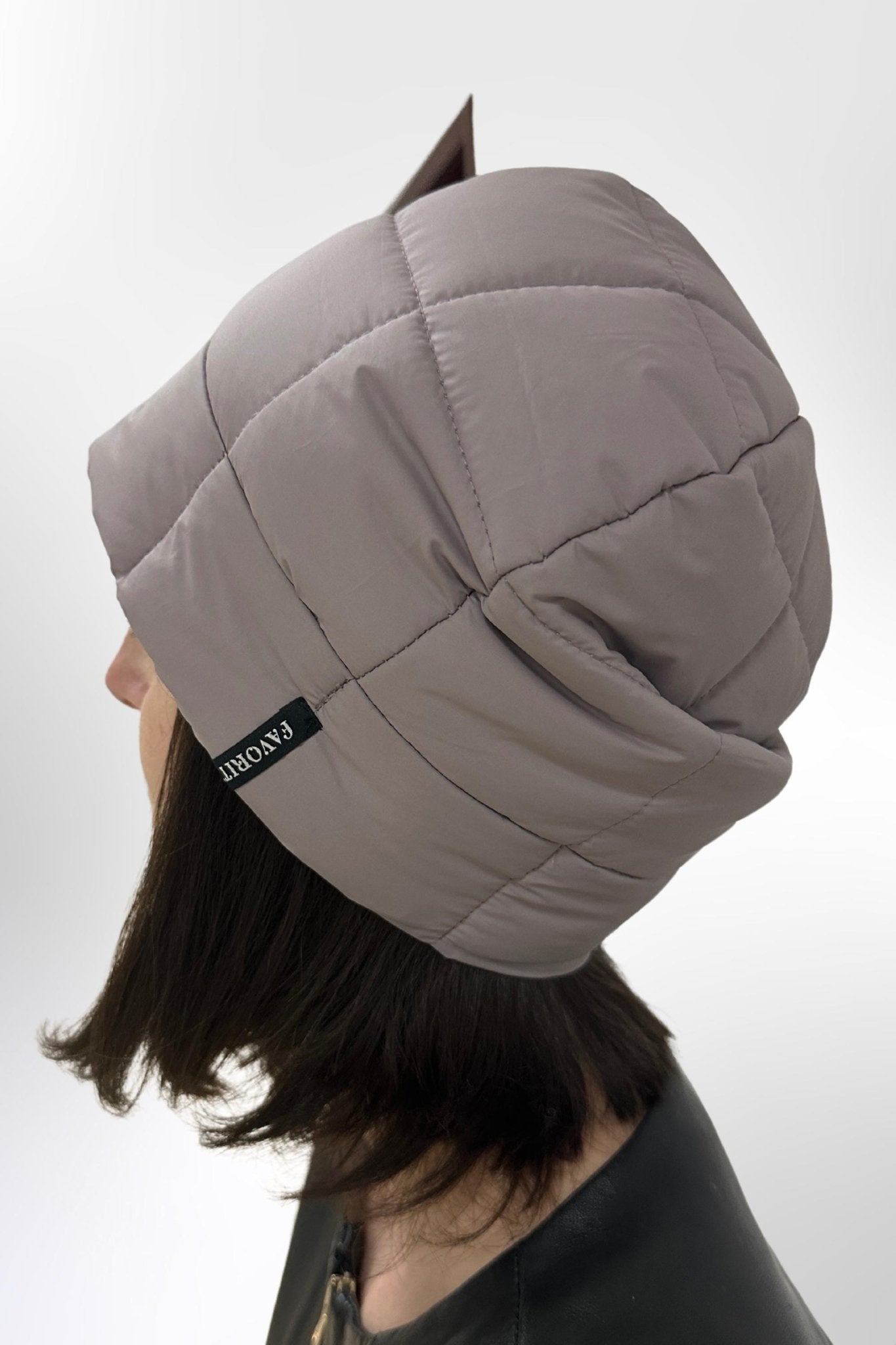 Puffer Beanie Hat Ultralight Warm Winter Hat for Hiking and Outdoor Adventures - FAVORITTI