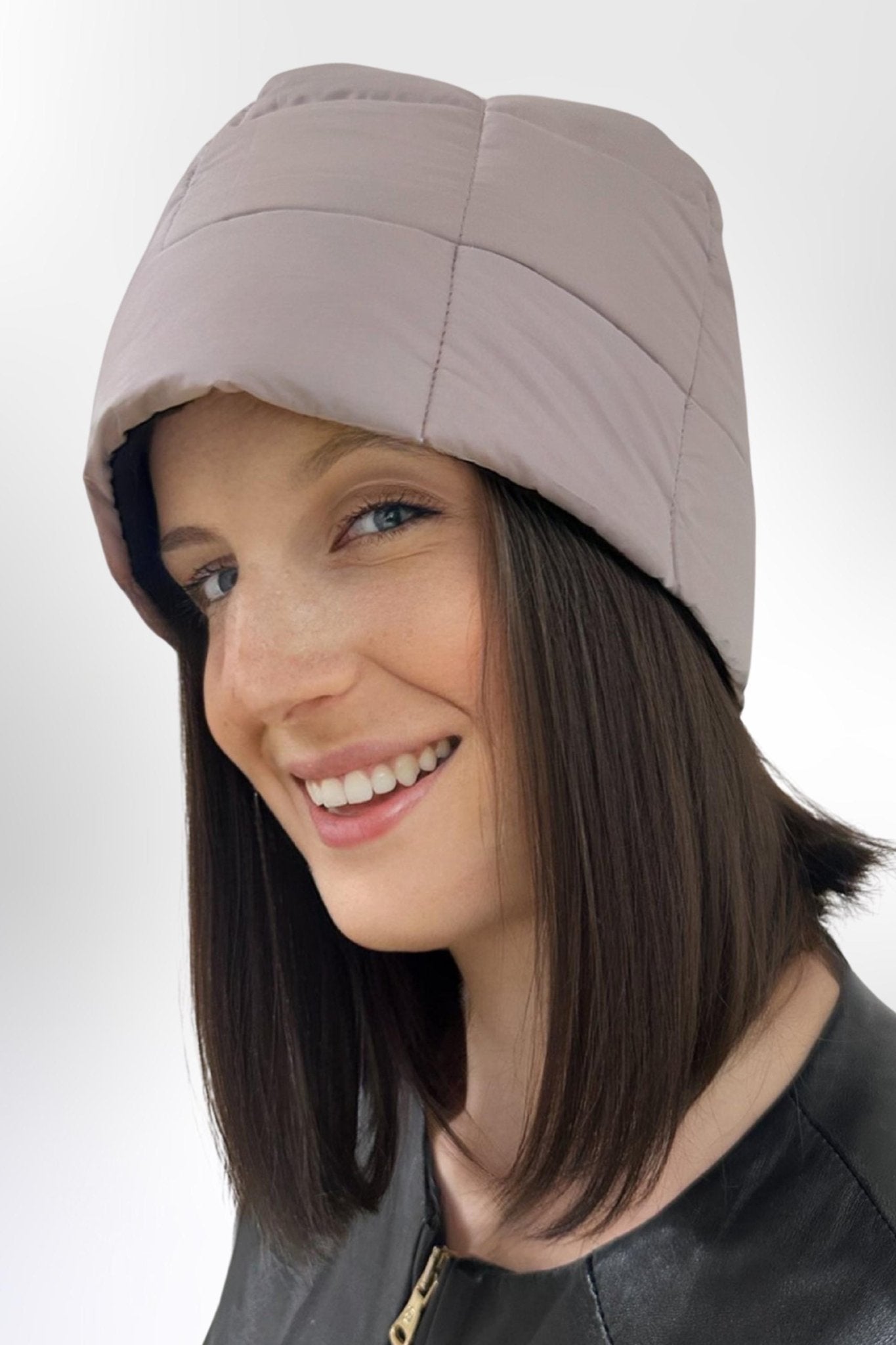 Puffer Beanie Hat Ultralight Warm Winter Hat for Hiking and Outdoor Adventures - FAVORITTI